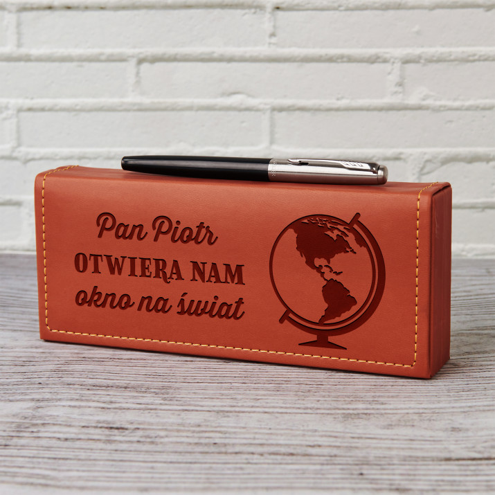 Otwiera nam okno na świat - Pióro Parker w etui